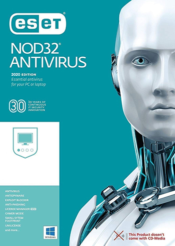 ESET NOD32 Antivirus 2020 5 Devices 1 Year Digital Code Global