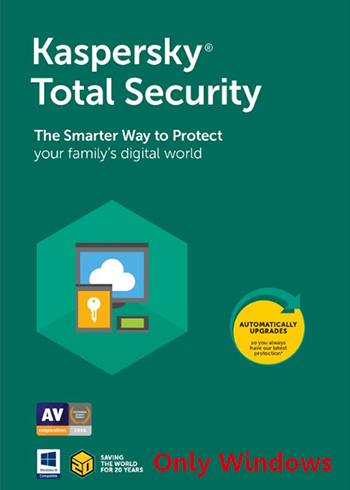 Kaspersky Total Security 2021 1 Device 2 Years